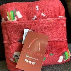 Disney Aulani Mele Kalikimaka Travel Blanket